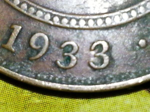 1932/33-Overdate-Penny-From-Ebay